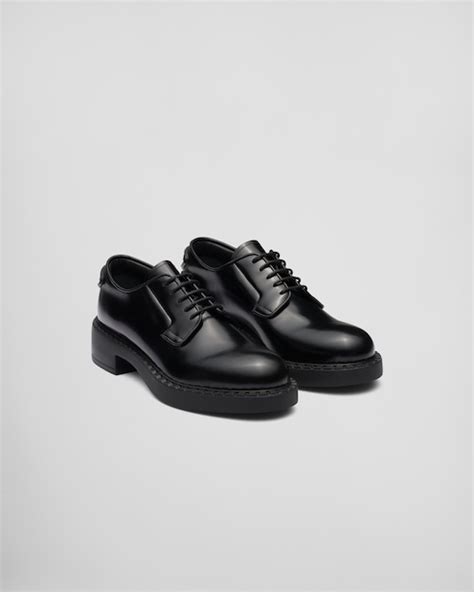 derby prada|prada derby shoes women's.